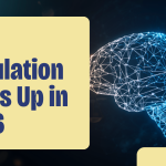 Abstract illustration representing AI regulation and policy